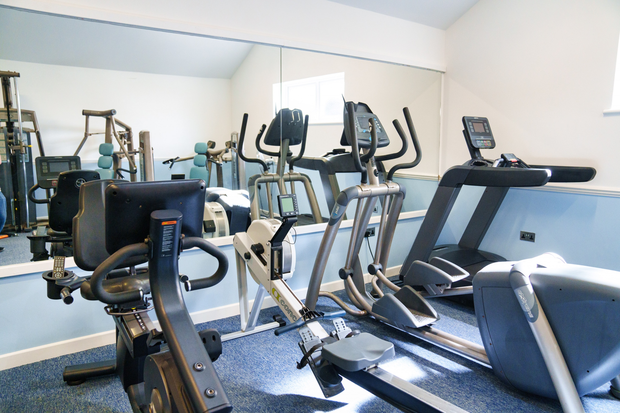 gym at the cliff hotel & spa