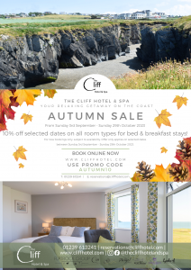 The Cliff Hotel & Spa Autumn Sale